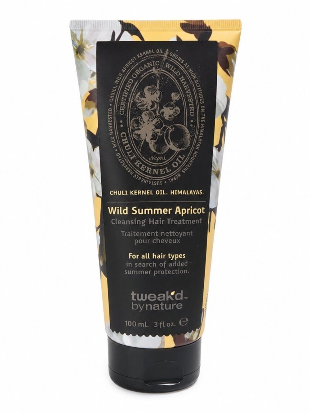 NEW Tweak’d by Nature Wild Summer Apricot Hair Treatment 3 oz - All Hair Types